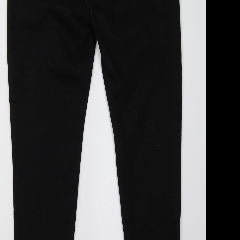 Miso Womens Black   Jegging Trousers Size 12 L29 in