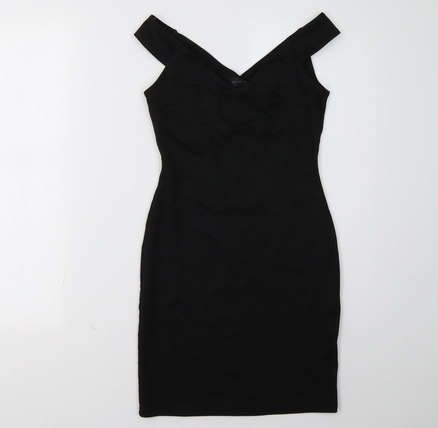 Topshop Womens Black   Bodycon  Size 8