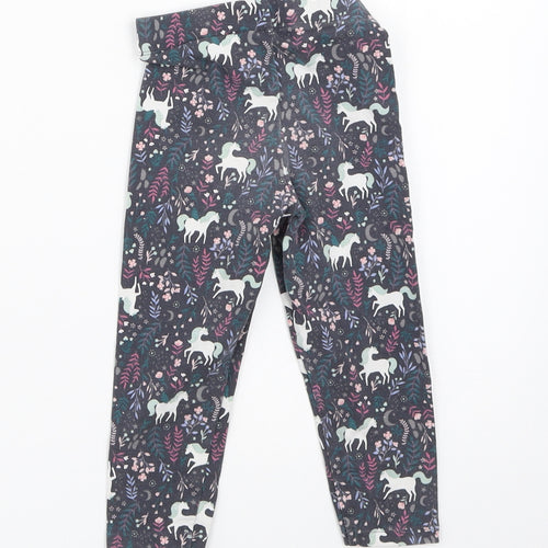 Nutmeg Girls Grey   Capri Leggings Size 18-24 Months