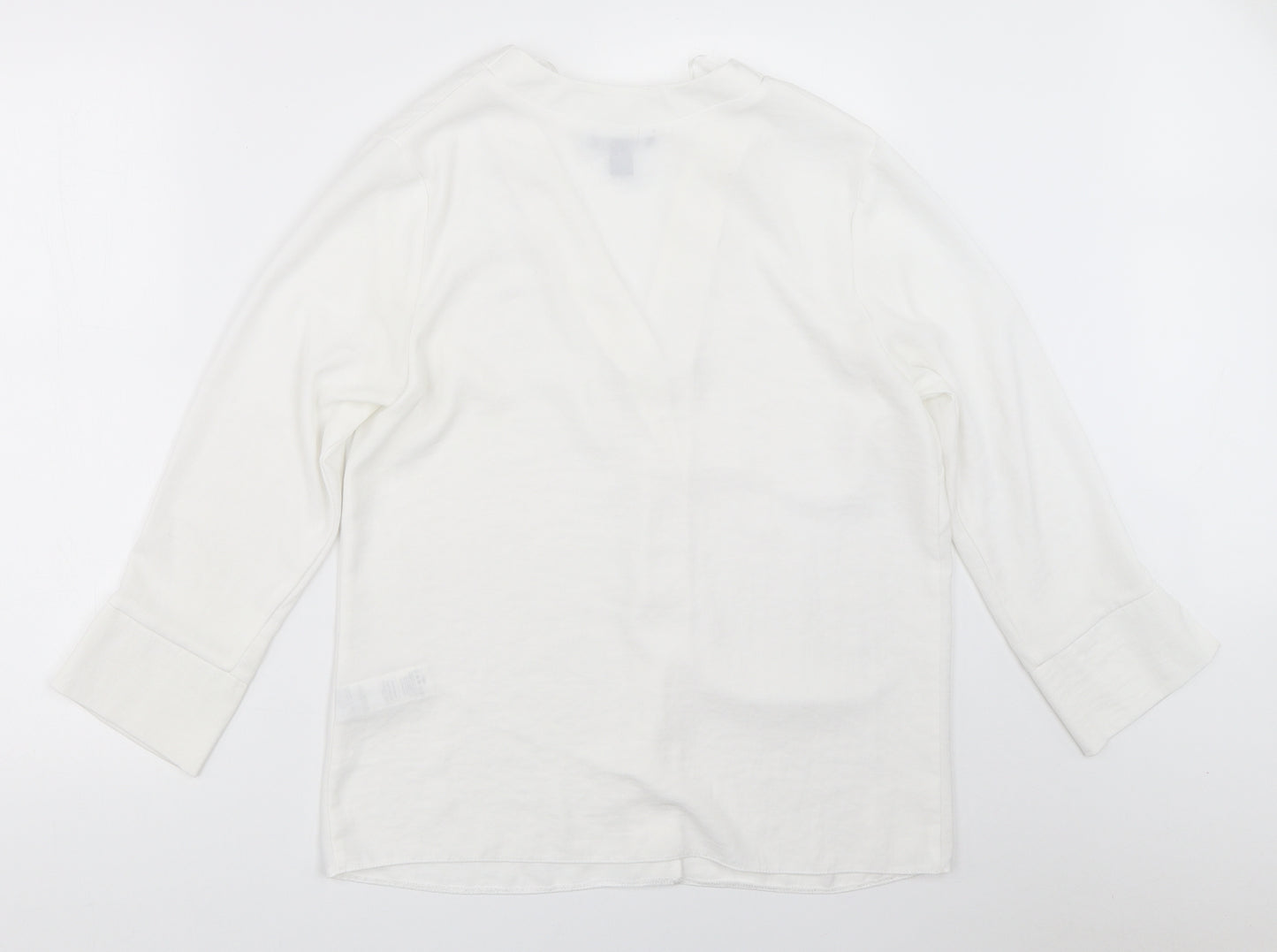 New Look Womens White   Basic Blouse Size 10