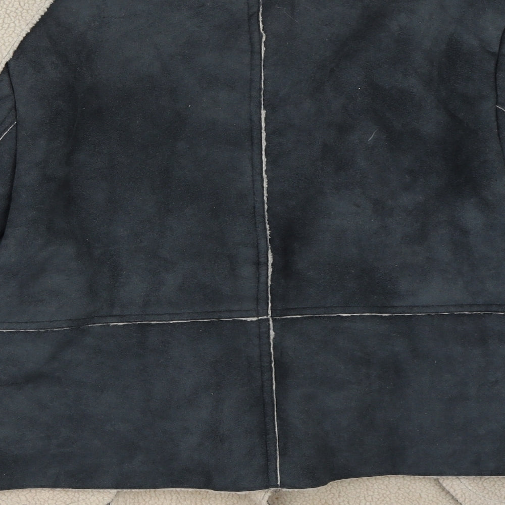 New Look Womens Grey   Jacket Coat Size 14