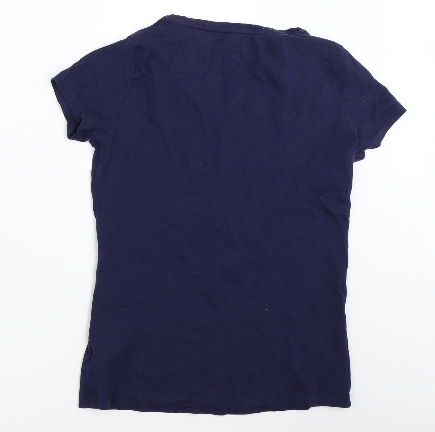 Primark Womens Blue Solid  Top Pyjama Top Size 6