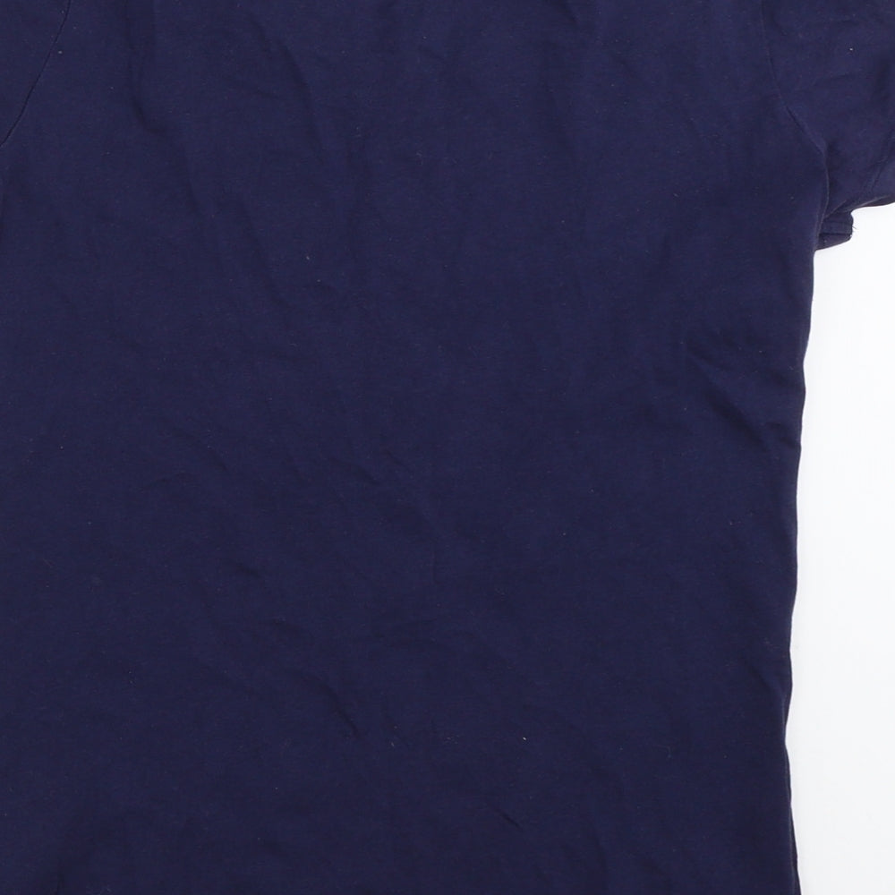 Primark Womens Blue Solid  Top Pyjama Top Size 6