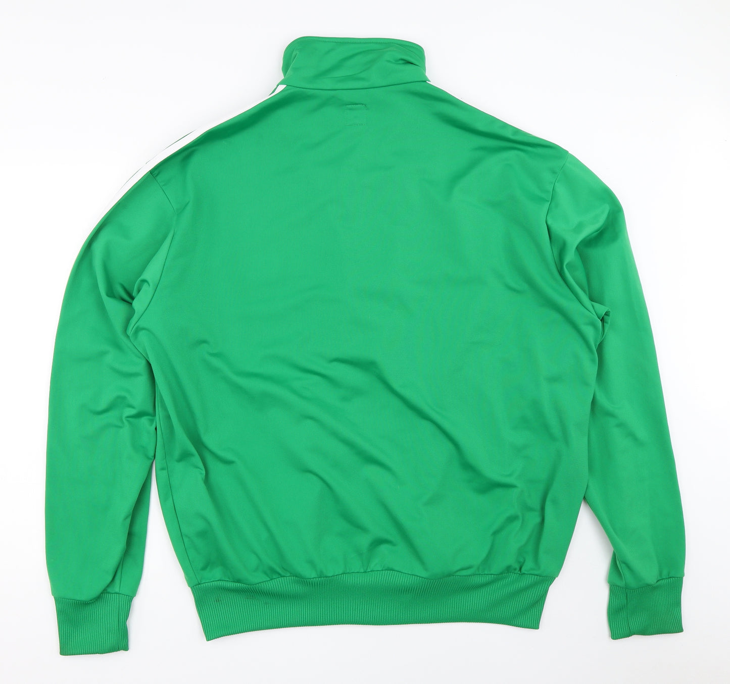 adidas Mens Green   Full Zip Sweatshirt Size XL