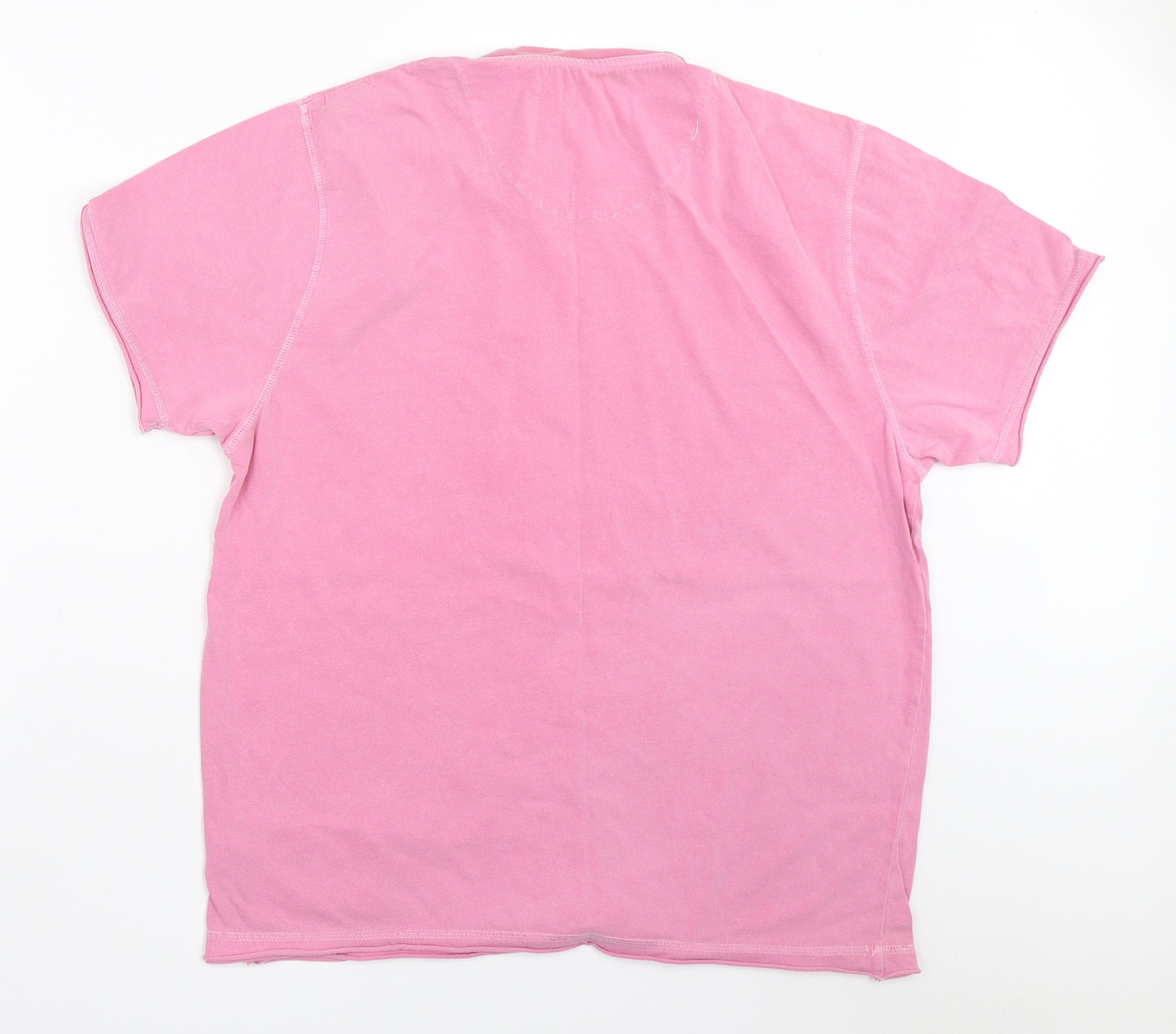 Cherokee Mens Pink    T-Shirt Size L