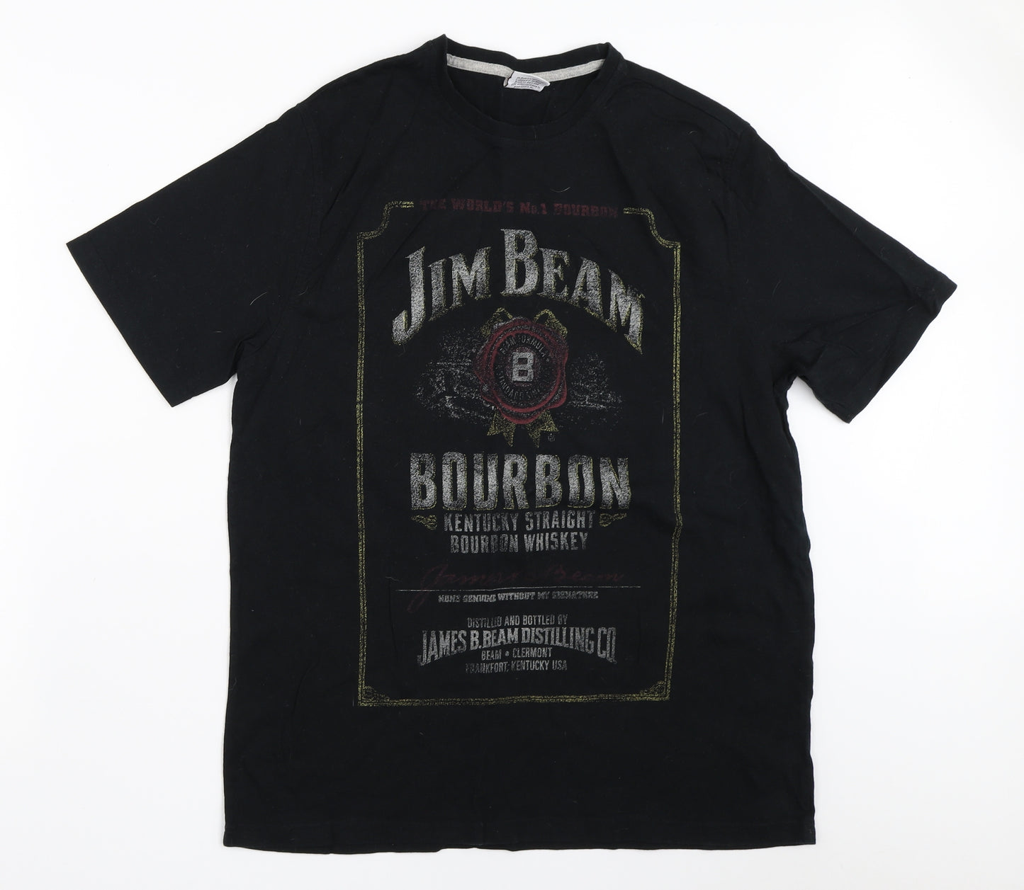 George Mens Black    T-Shirt Size M