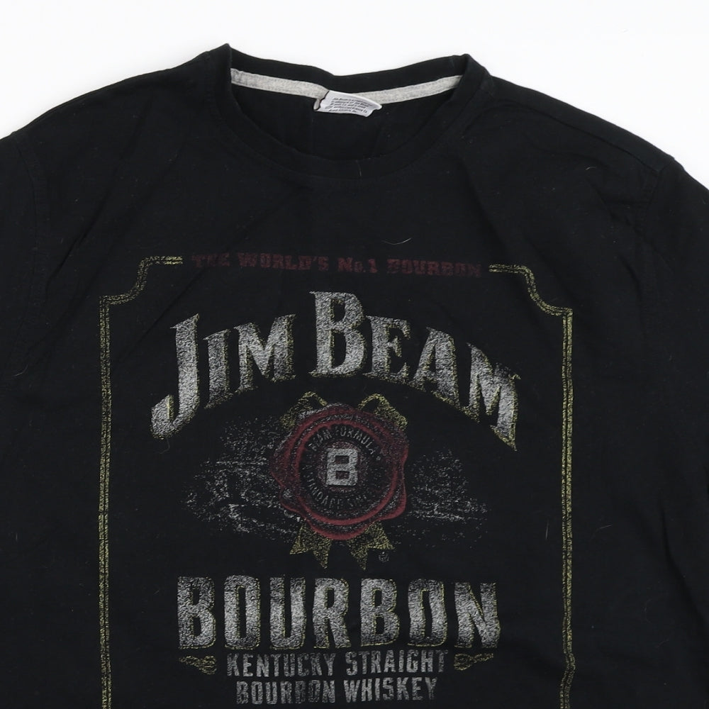 George Mens Black    T-Shirt Size M