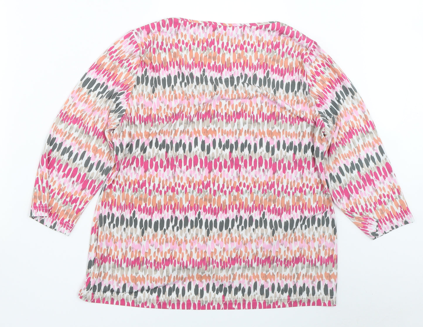 Marks and Spencer Womens Pink   Basic T-Shirt Size 16