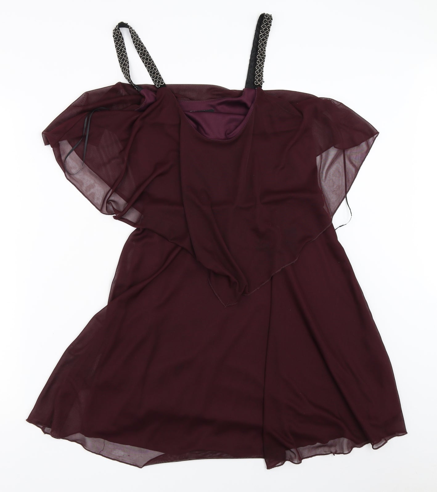 New Look Womens Purple   Fit & Flare  Size 12