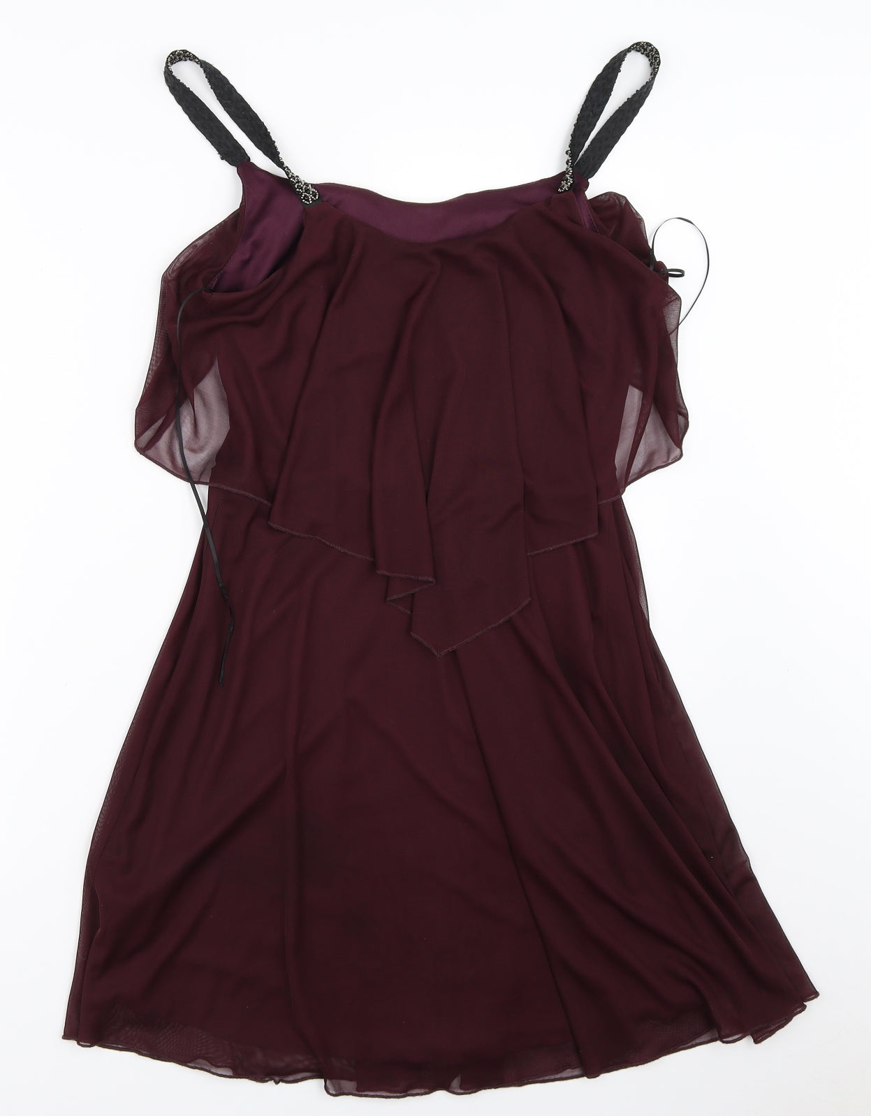 New Look Womens Purple   Fit & Flare  Size 12