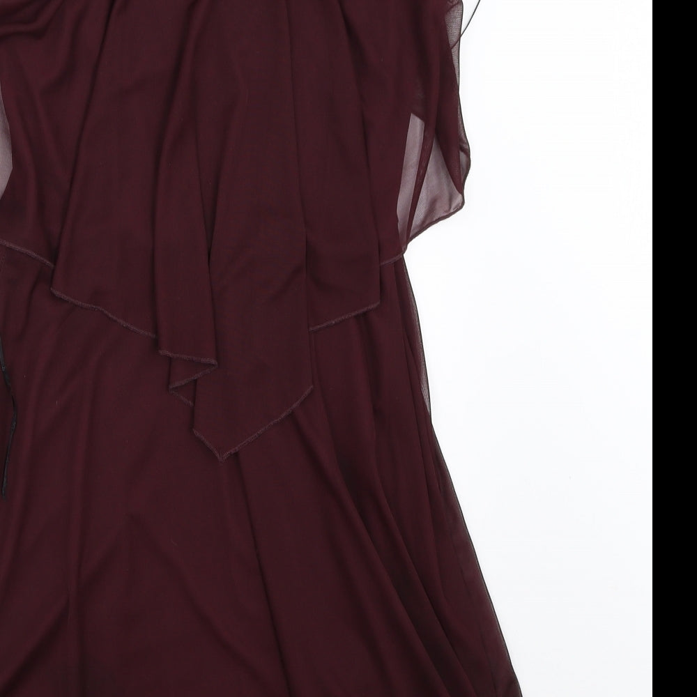 New Look Womens Purple   Fit & Flare  Size 12