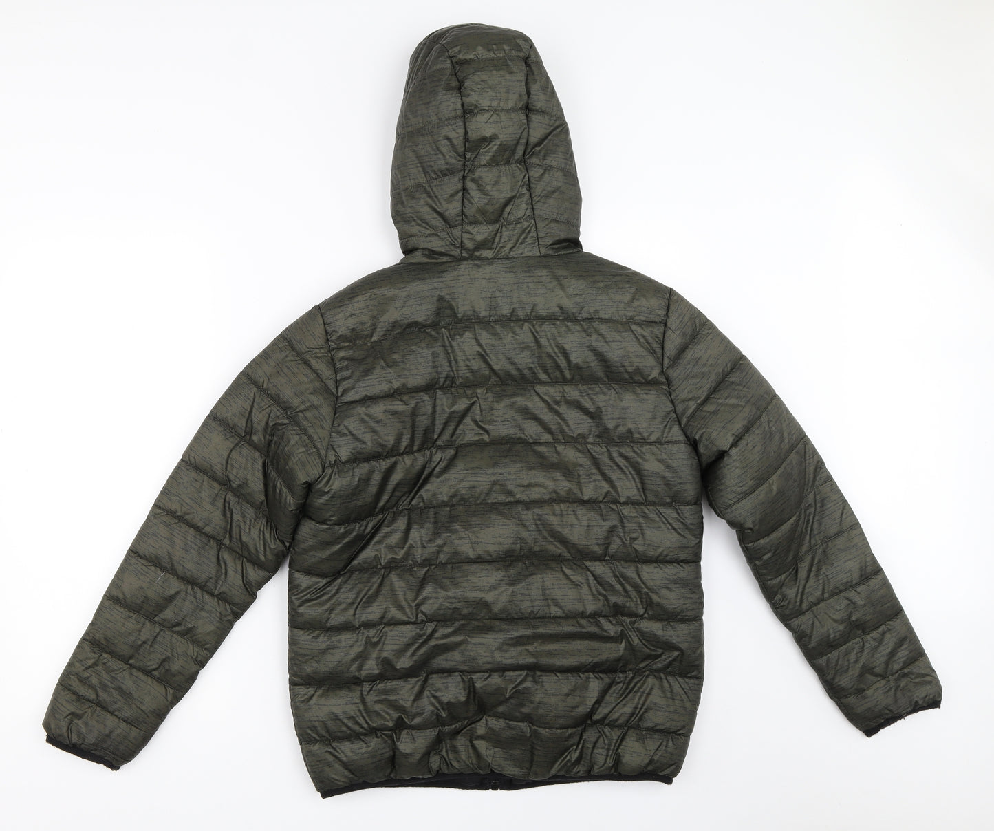 Primark Boys Green   Puffer Jacket Coat Size 12-13 Years