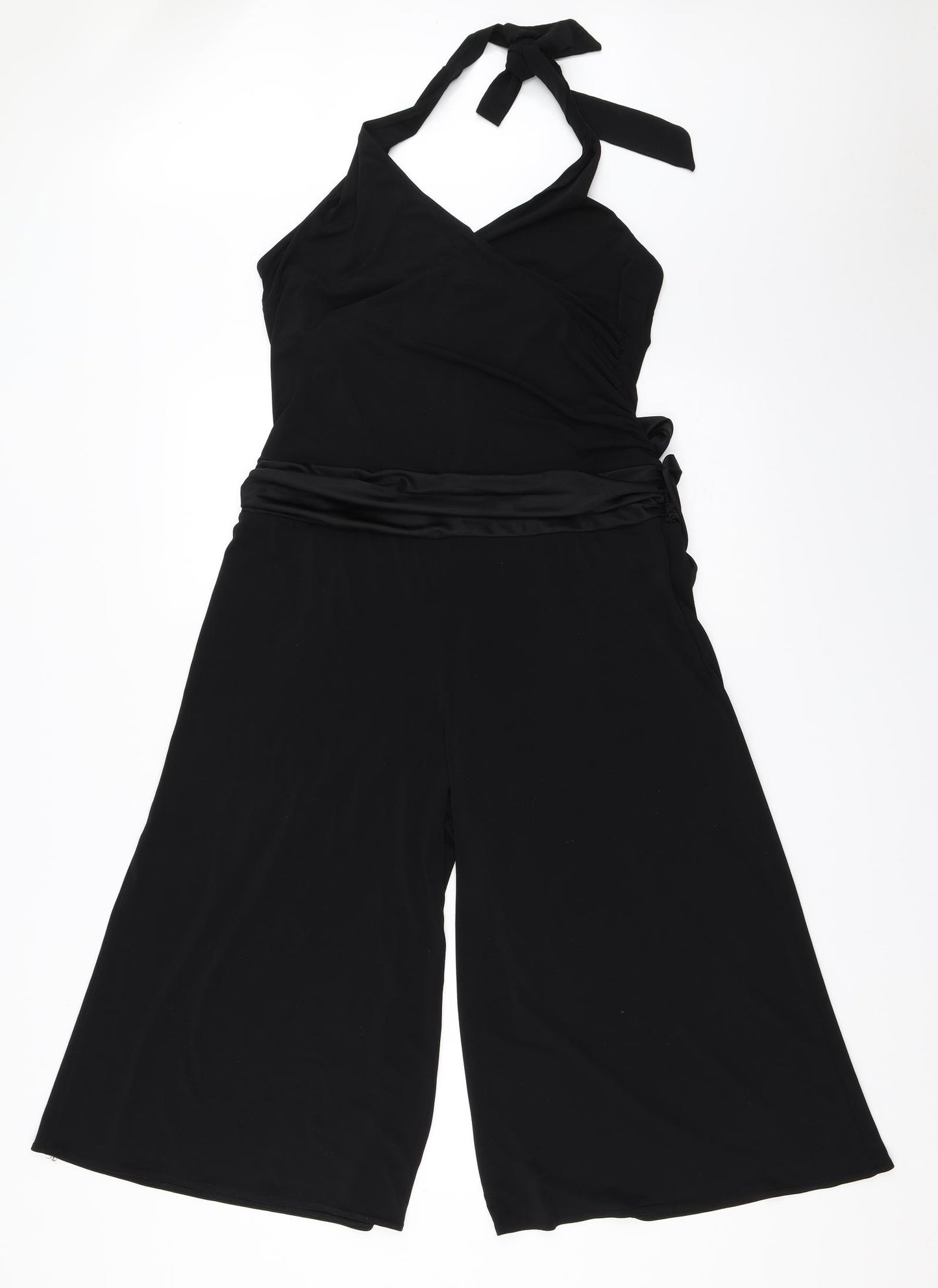 South Womens Black   Jumpsuit One-Piece Size 16