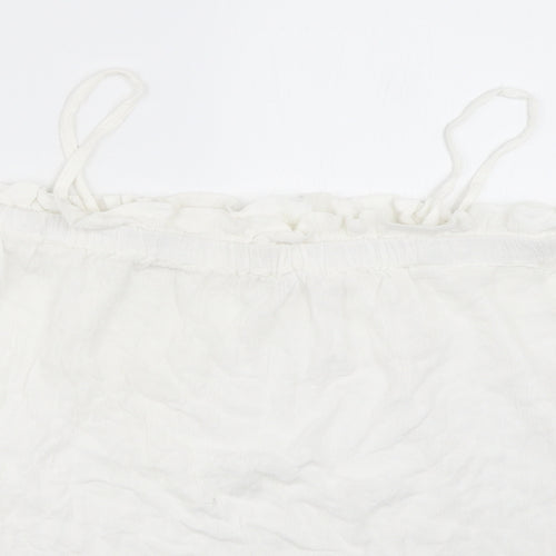 River Island Womens White   Basic Blouse Size 10