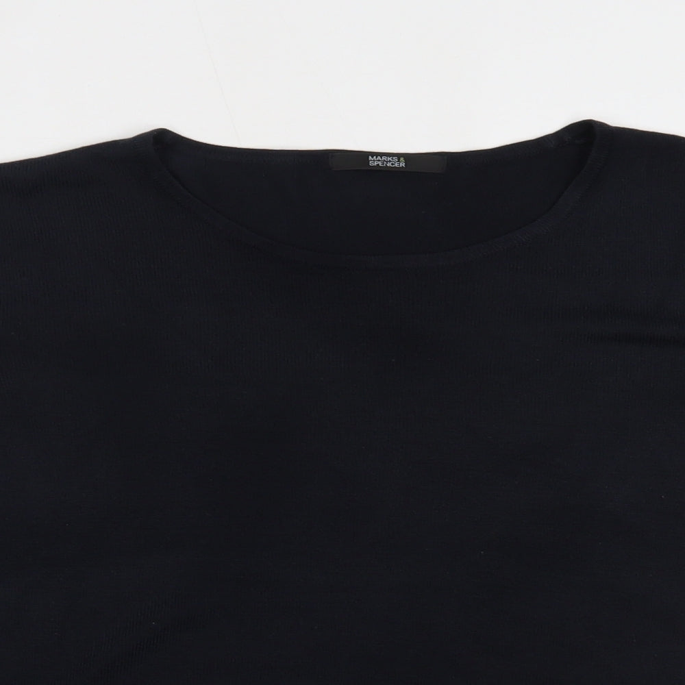 Marks and Spencer Womens Blue   Basic Blouse Size 18