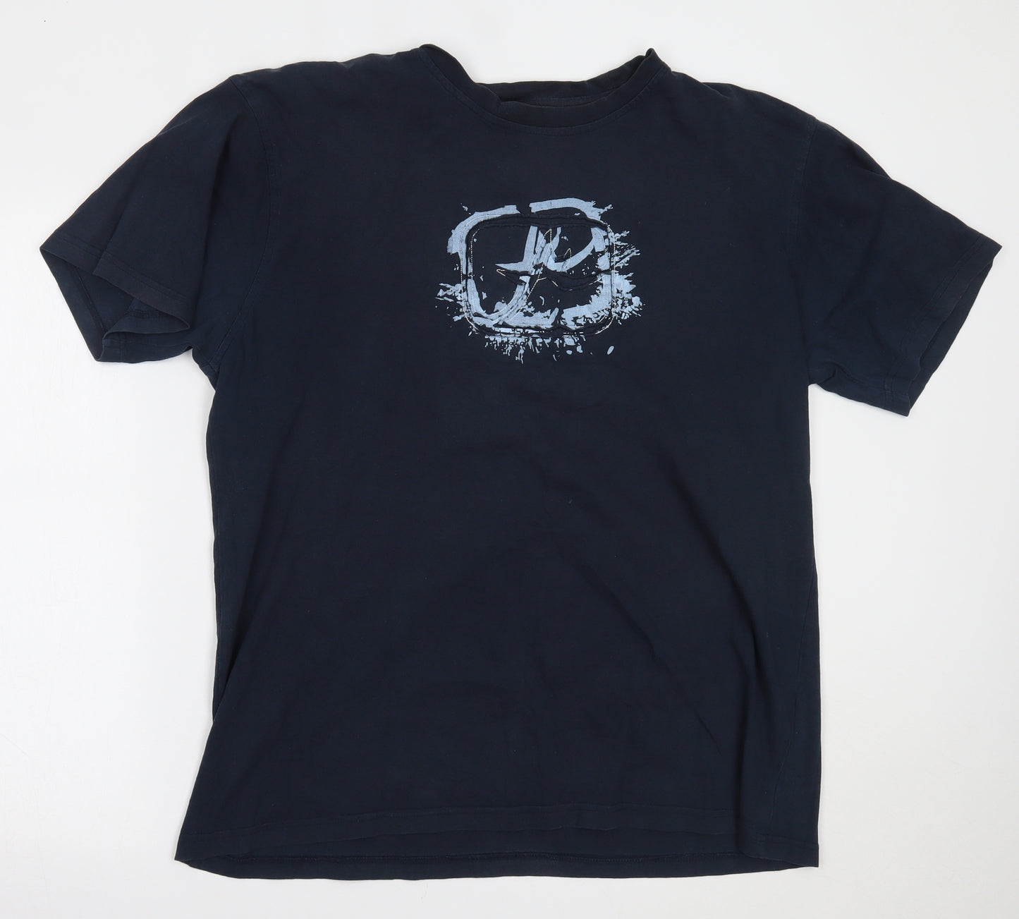 Aloha Mens Blue    T-Shirt Size 2XL