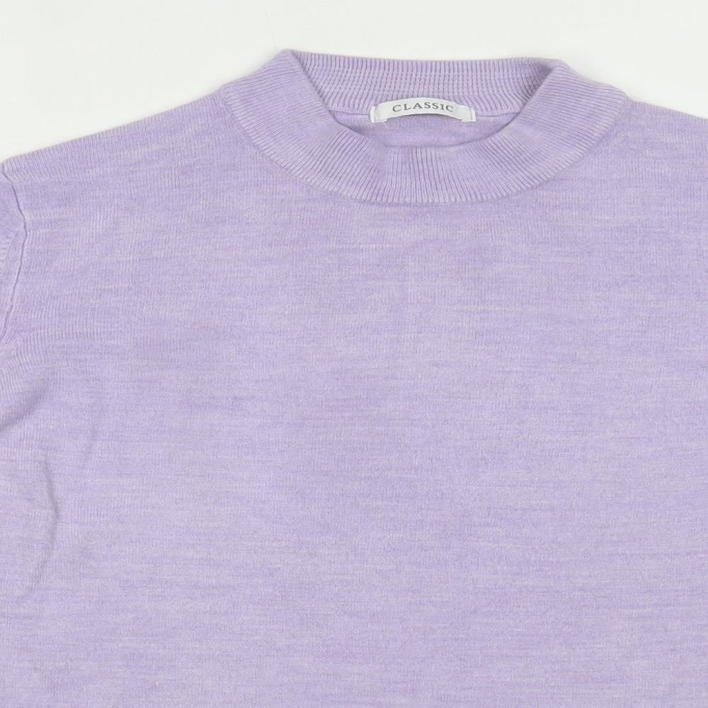 Marks and Spencer Womens Purple   Pullover Jumper Size 12