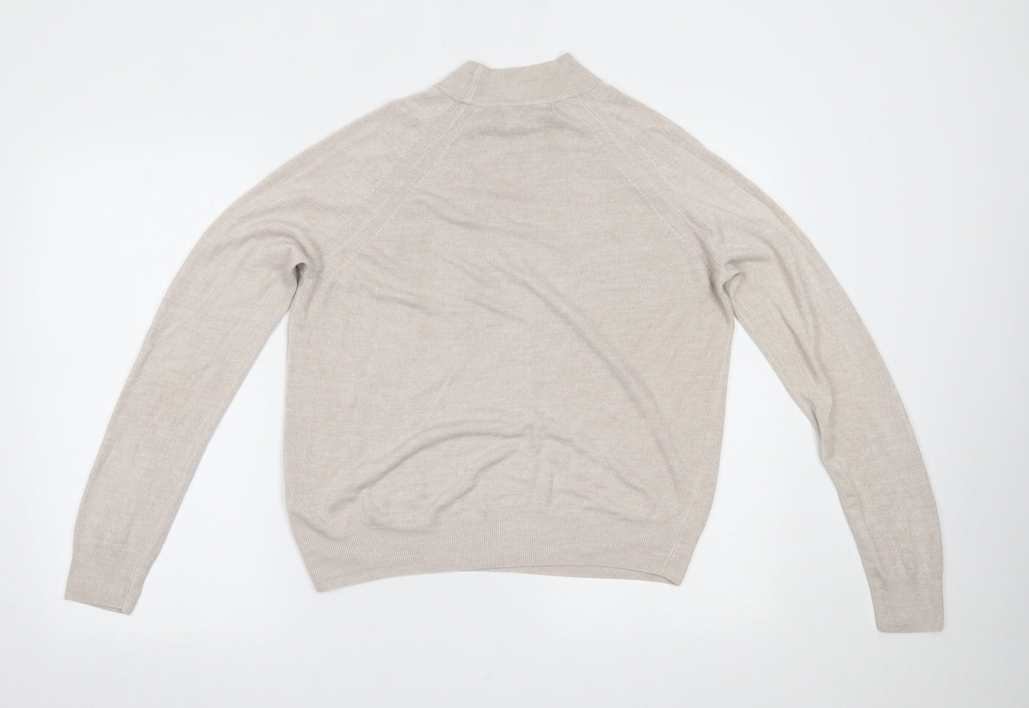 Marks and Spencer Womens Beige   Basic Blouse Size 16