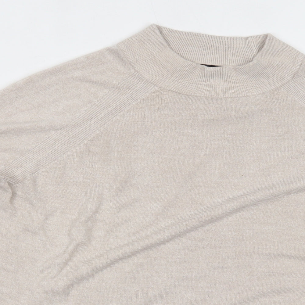 Marks and Spencer Womens Beige   Basic Blouse Size 16