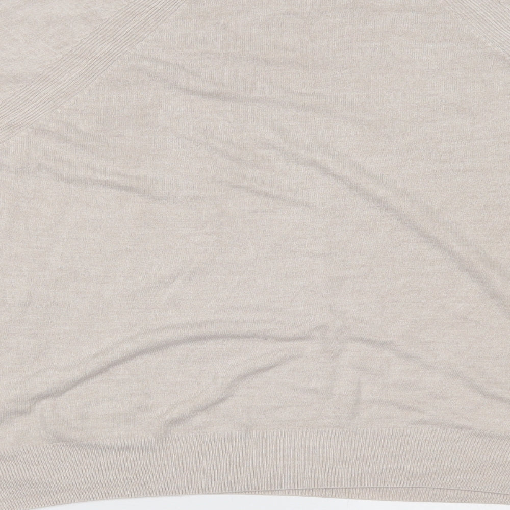 Marks and Spencer Womens Beige   Basic Blouse Size 16
