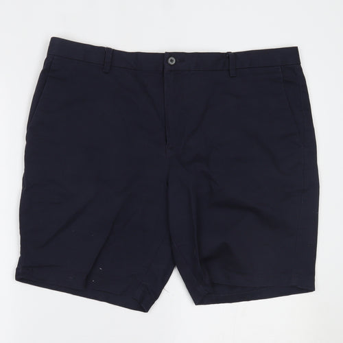 TU Mens Blue   Chino Shorts Size 38