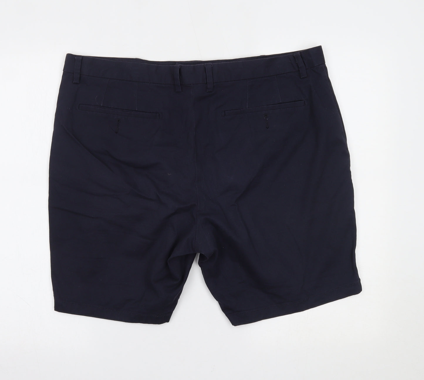 TU Mens Blue   Chino Shorts Size 38