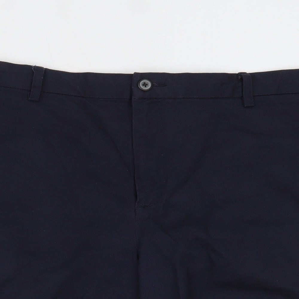 TU Mens Blue   Chino Shorts Size 38