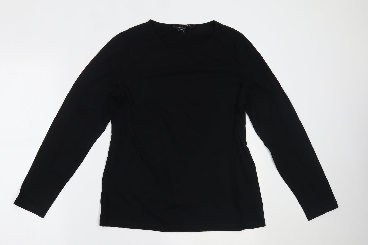 Dorothy Perkins Womens Black   Basic T-Shirt Size 14