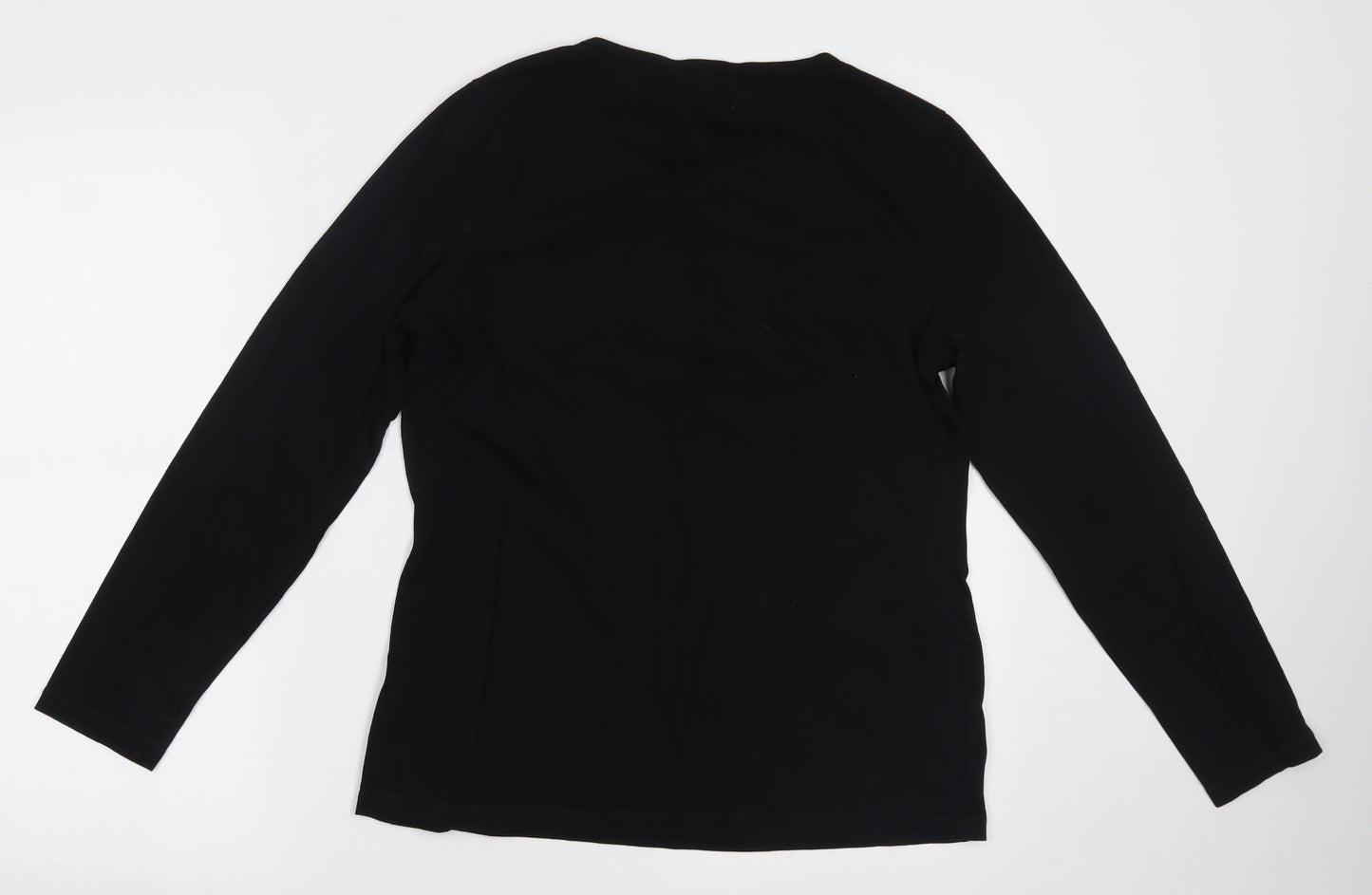 Dorothy Perkins Womens Black   Basic T-Shirt Size 14