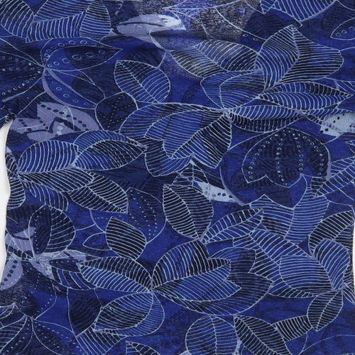 Wallis Womens Blue   Basic Blouse Size 10