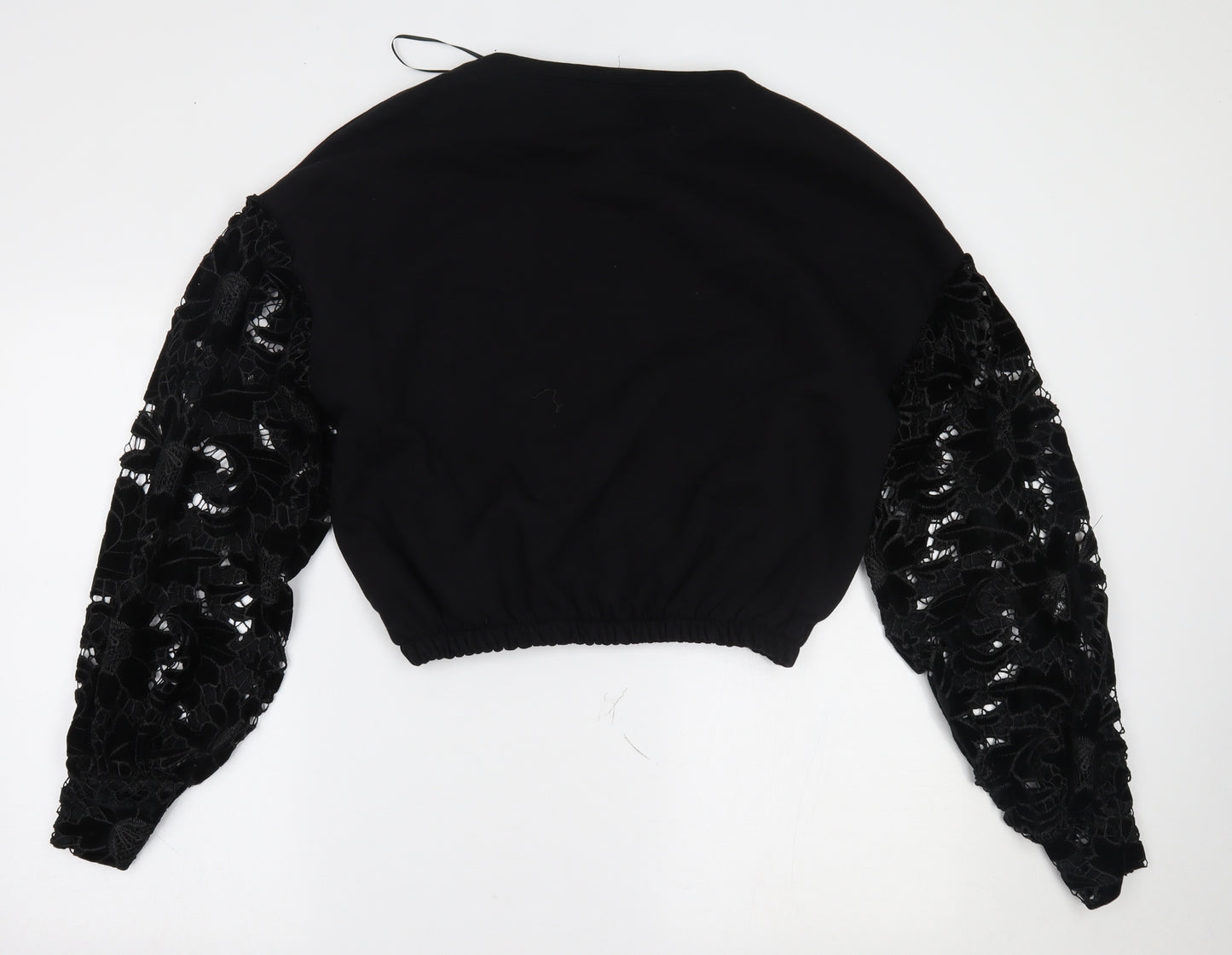 Zara Girls Black   Pullover Jumper Size 13 Years