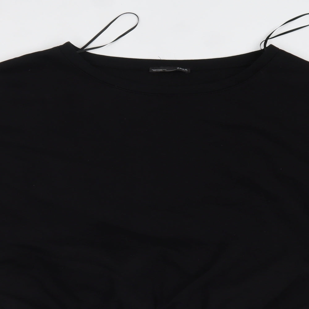 Zara Girls Black   Pullover Jumper Size 13 Years