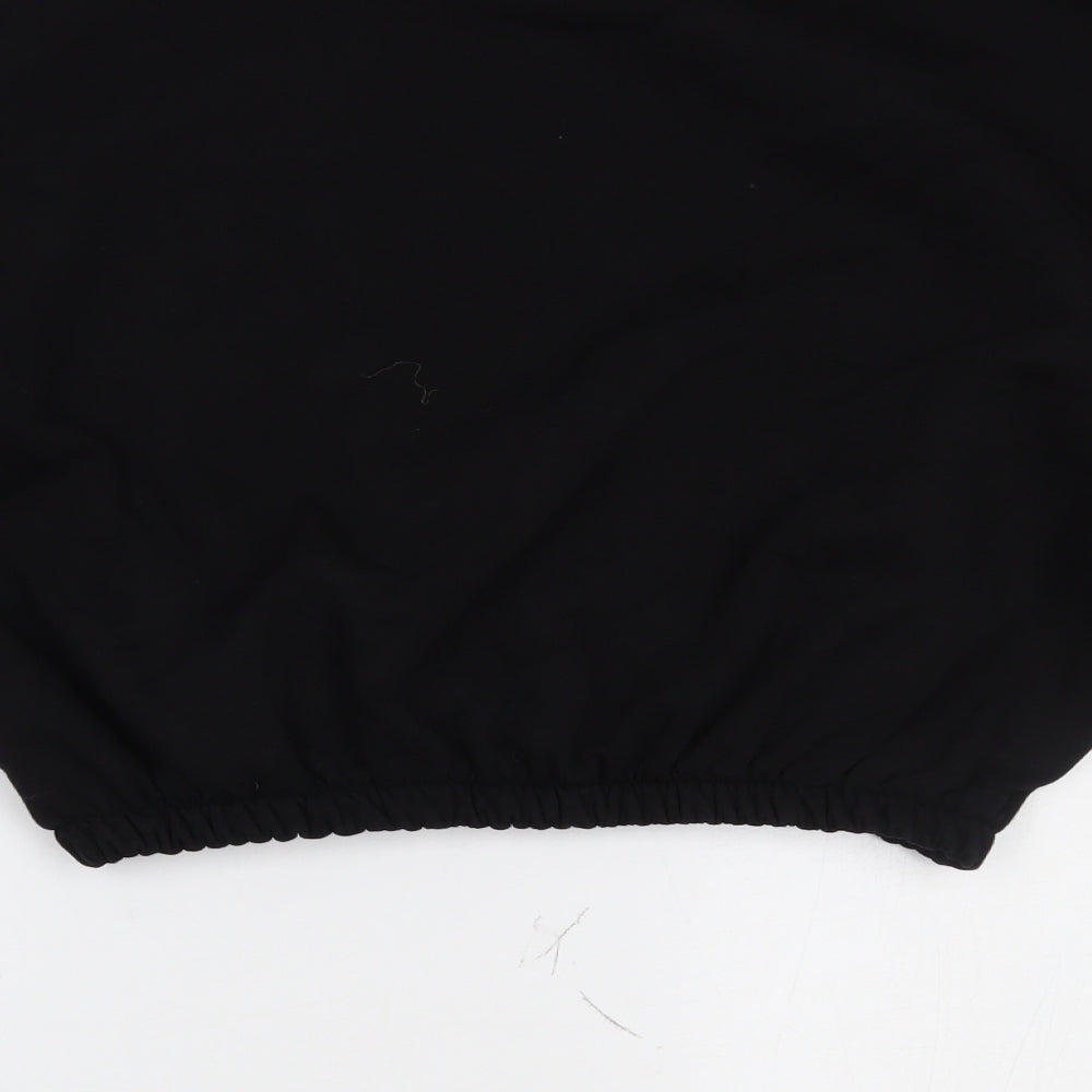 Zara Girls Black   Pullover Jumper Size 13 Years