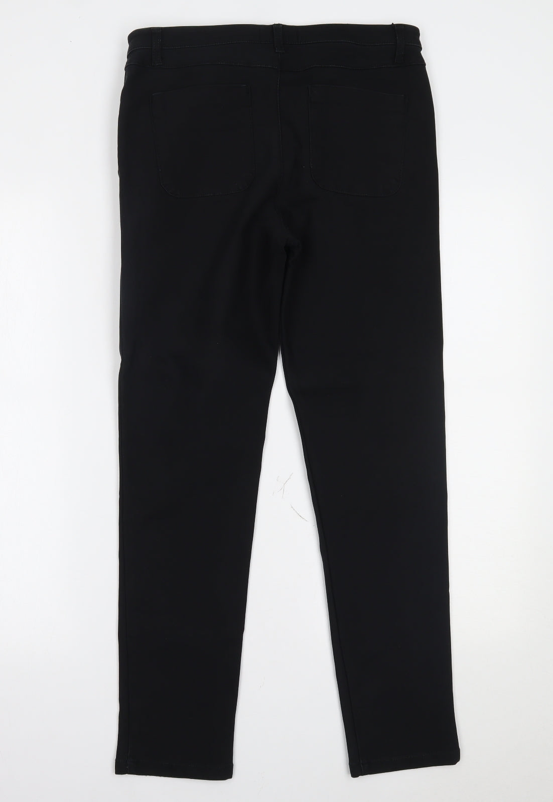 Mint Velvet Womens Black  Denim Skinny Jeans Size 12 L27 in