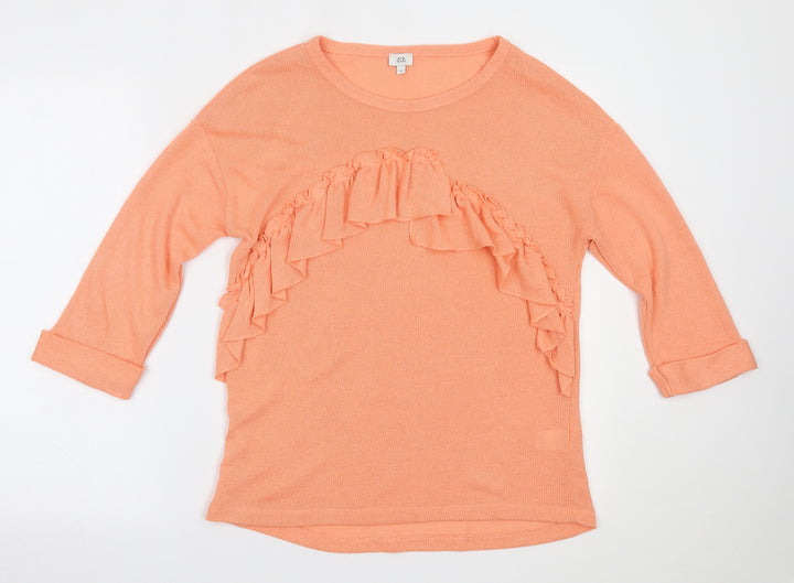 River Island Womens Orange   Basic Blouse Size 10