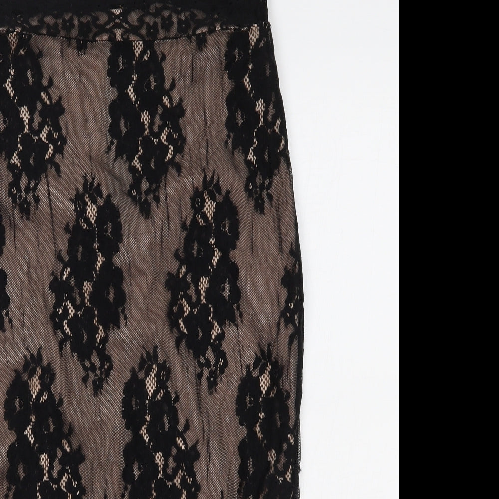 Quiz Womens Black   Straight & Pencil Skirt Size 12