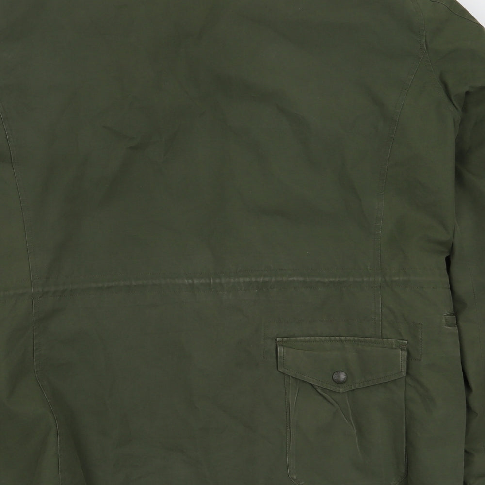 timothy everest Mens Green   Overcoat Coat Size M