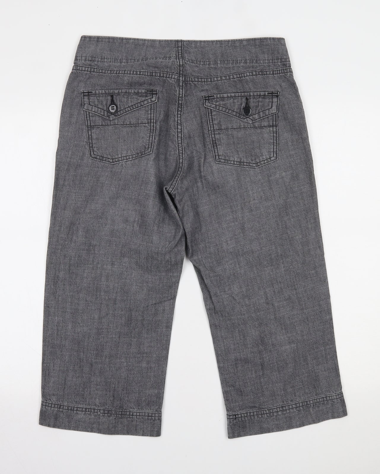 Marks and Spencer Womens Grey   Culotte Shorts Size 12