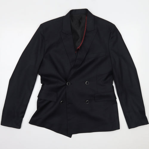 But2 Mens Blue   Jacket Suit Jacket Size 36