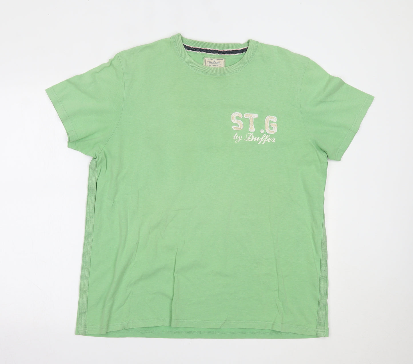 George Mens Green    T-Shirt Size L