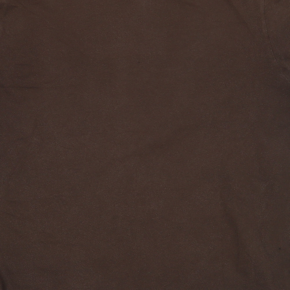 Marks and Spencer Mens Brown    T-Shirt Size XL