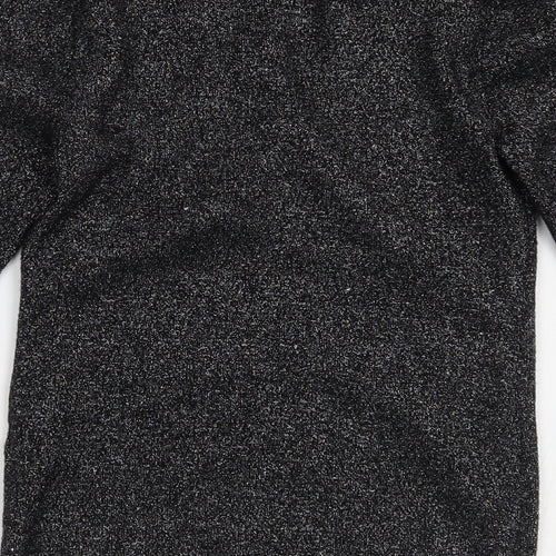 M&Co Womens Silver   Basic Blouse Size 10