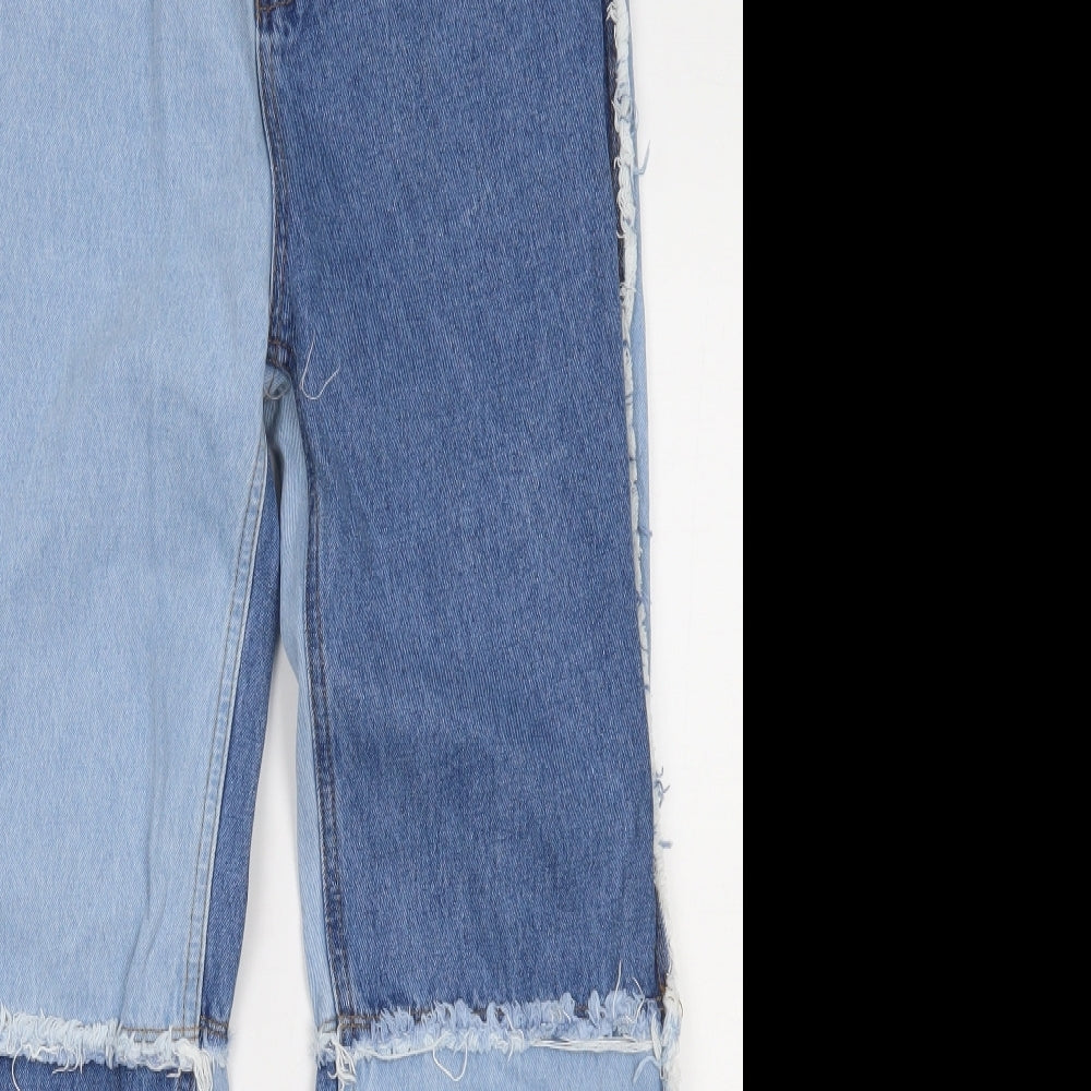 SheIn Womens Blue  Denim Mom Jeans Size M L27 in