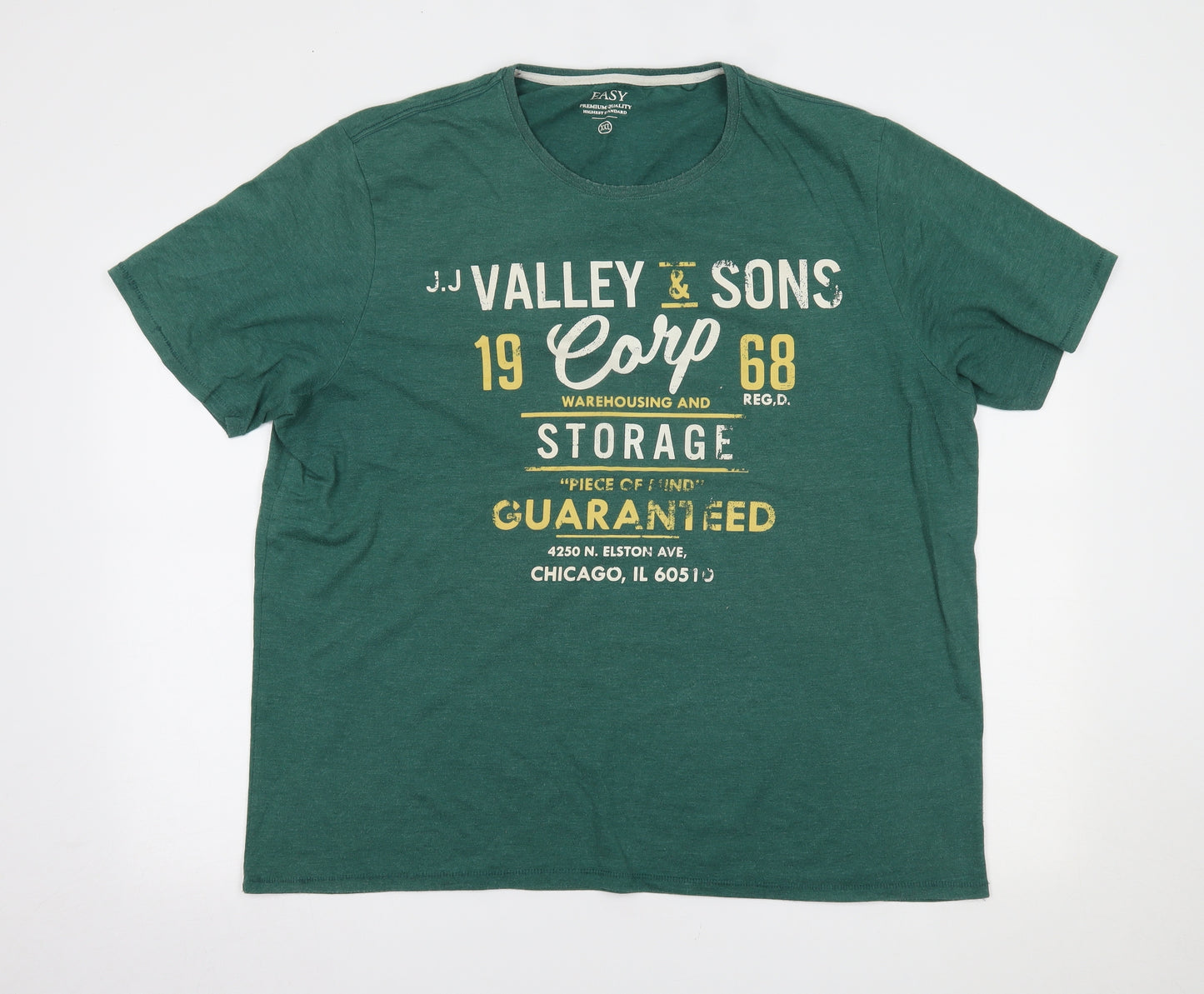 Matalan Mens Green    T-Shirt Size 2XL