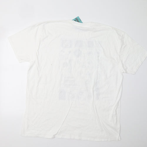 TruffleShuffle Mens White    T-Shirt Size 3XL  - Gaming