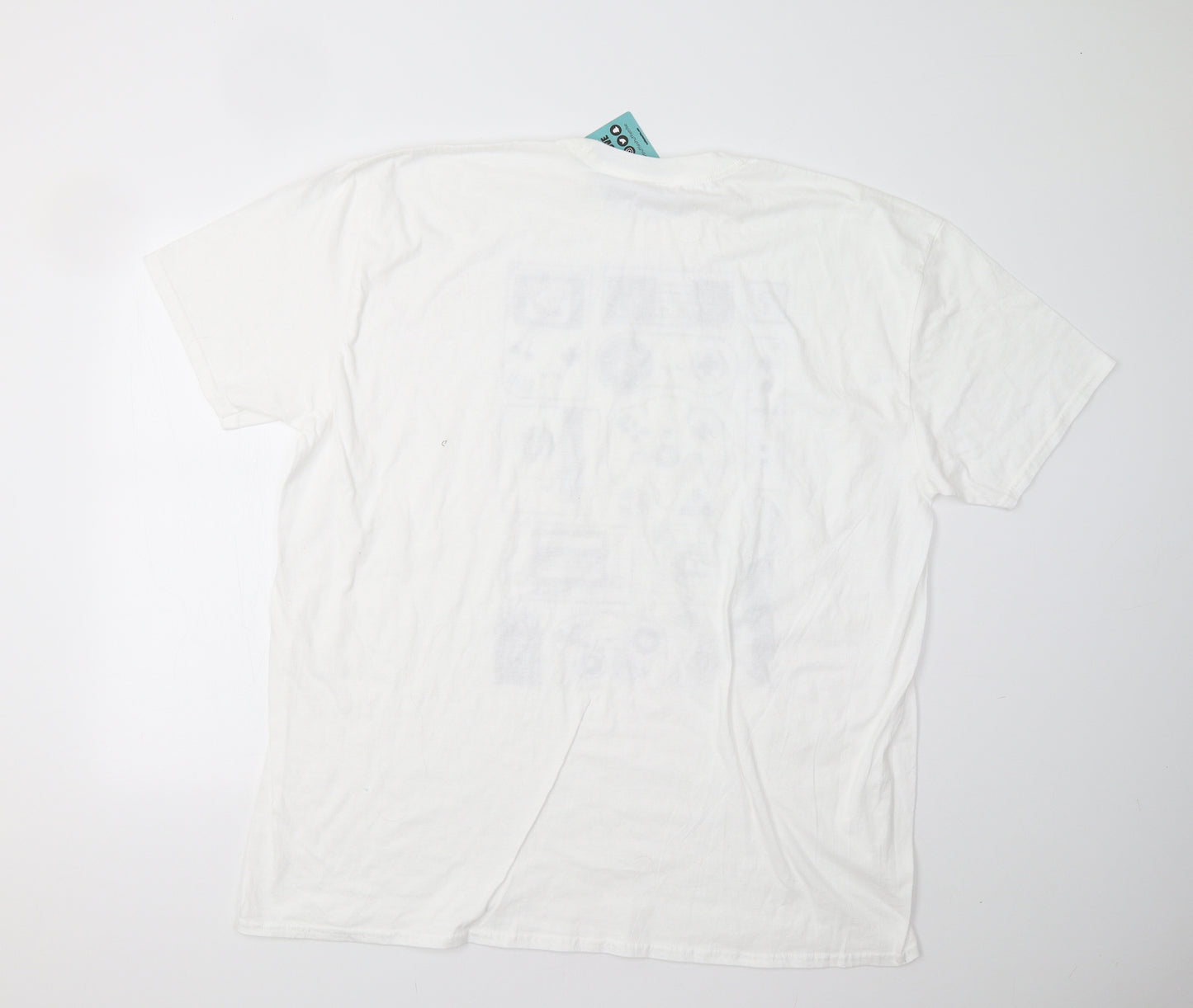 TruffleShuffle Mens White    T-Shirt Size 3XL  - Gaming