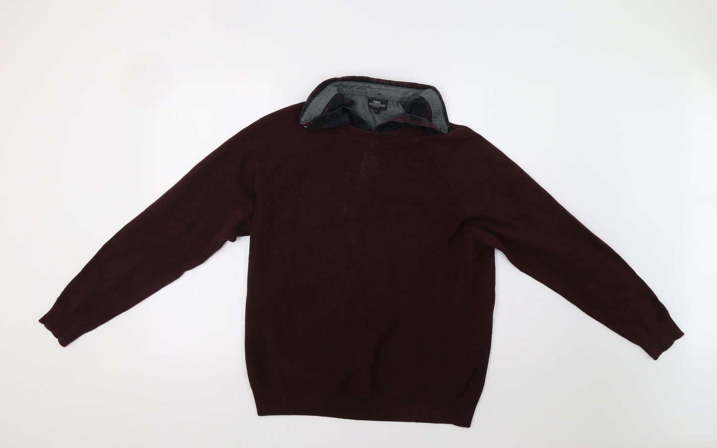 NEXT Mens Purple   Pullover Jumper Size L