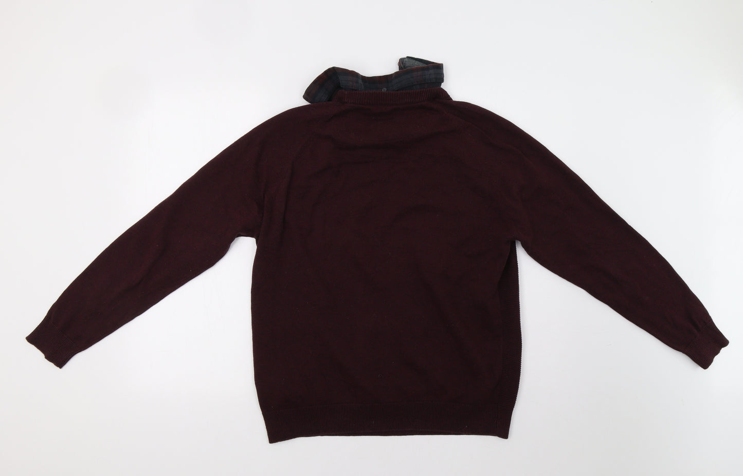 NEXT Mens Purple   Pullover Jumper Size L