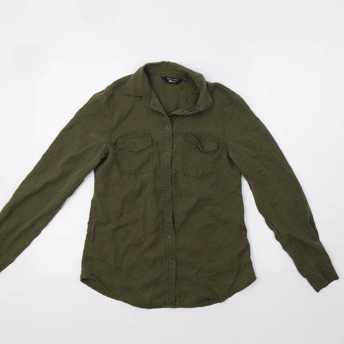 New Look Girls Green   Basic Button-Up Size 12 Years