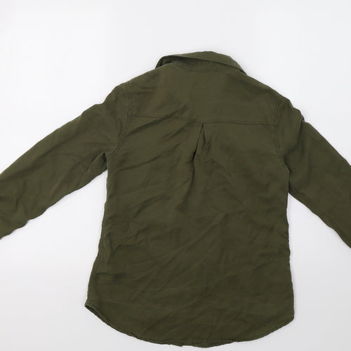 New Look Girls Green   Basic Button-Up Size 12 Years